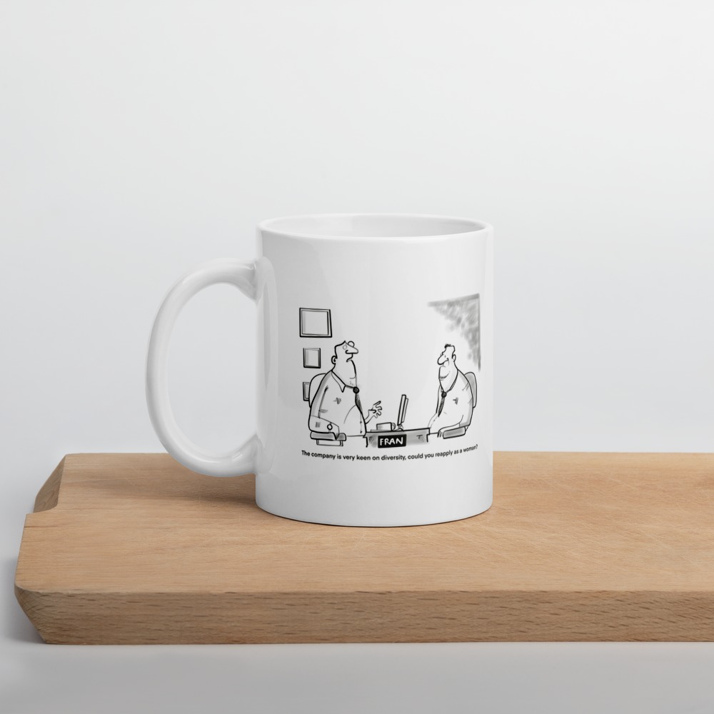 White Glossy Mug