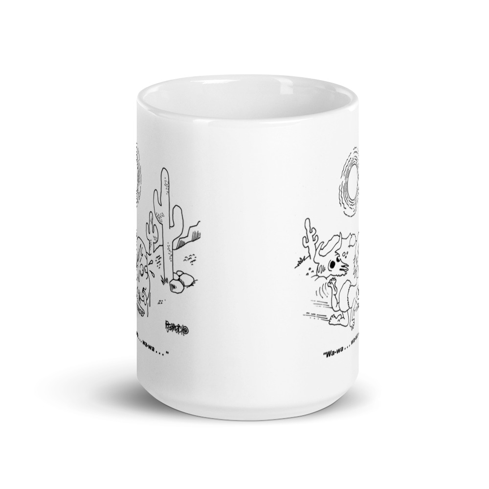White Glossy Mug