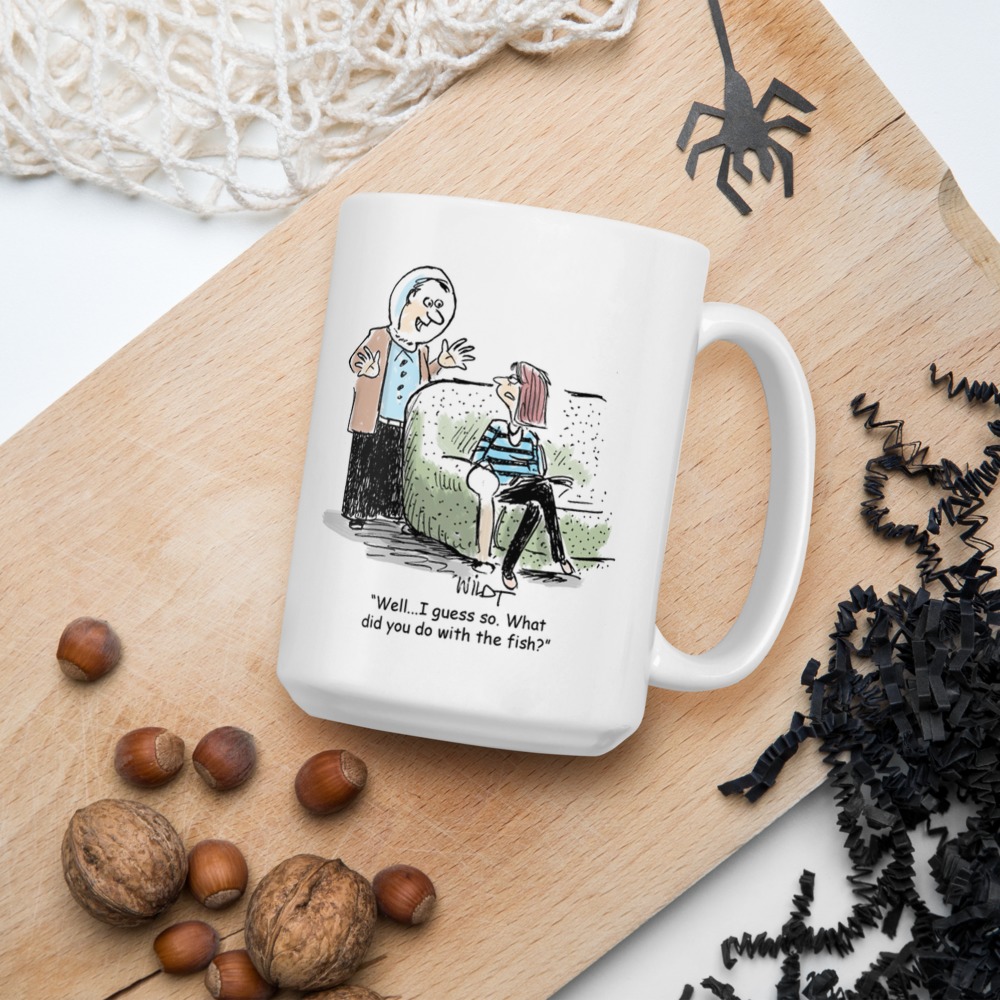 White Glossy Mug
