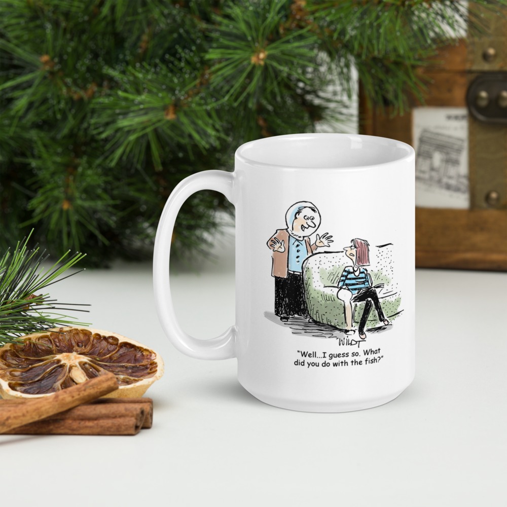 White Glossy Mug