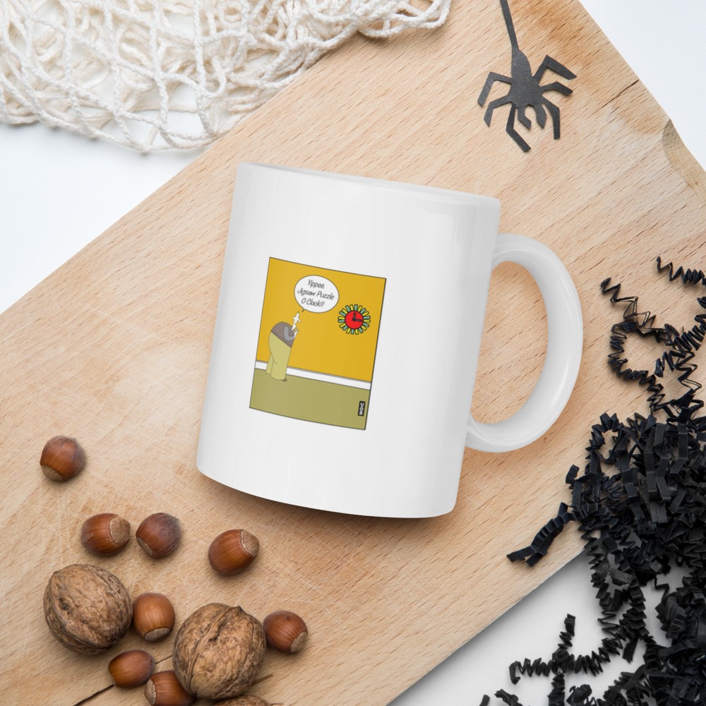 White Glossy Mug