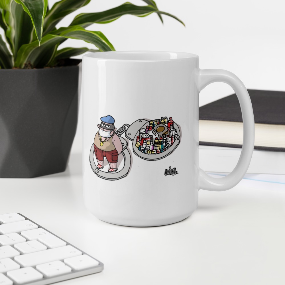 White Glossy Mug
