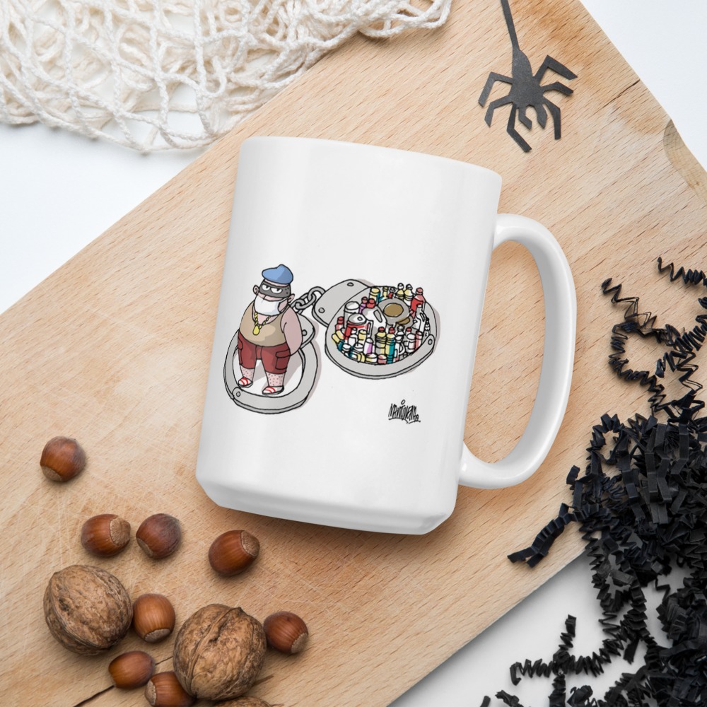 White Glossy Mug