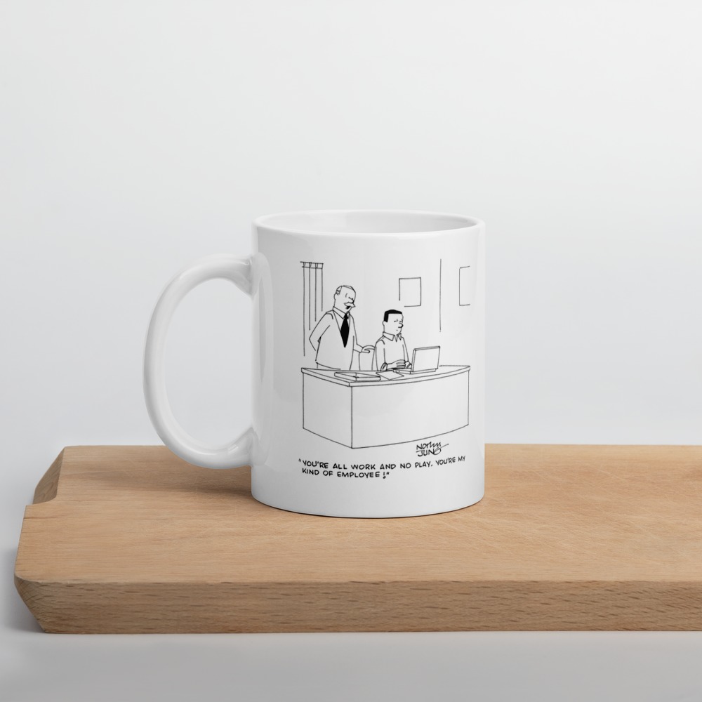 White Glossy Mug