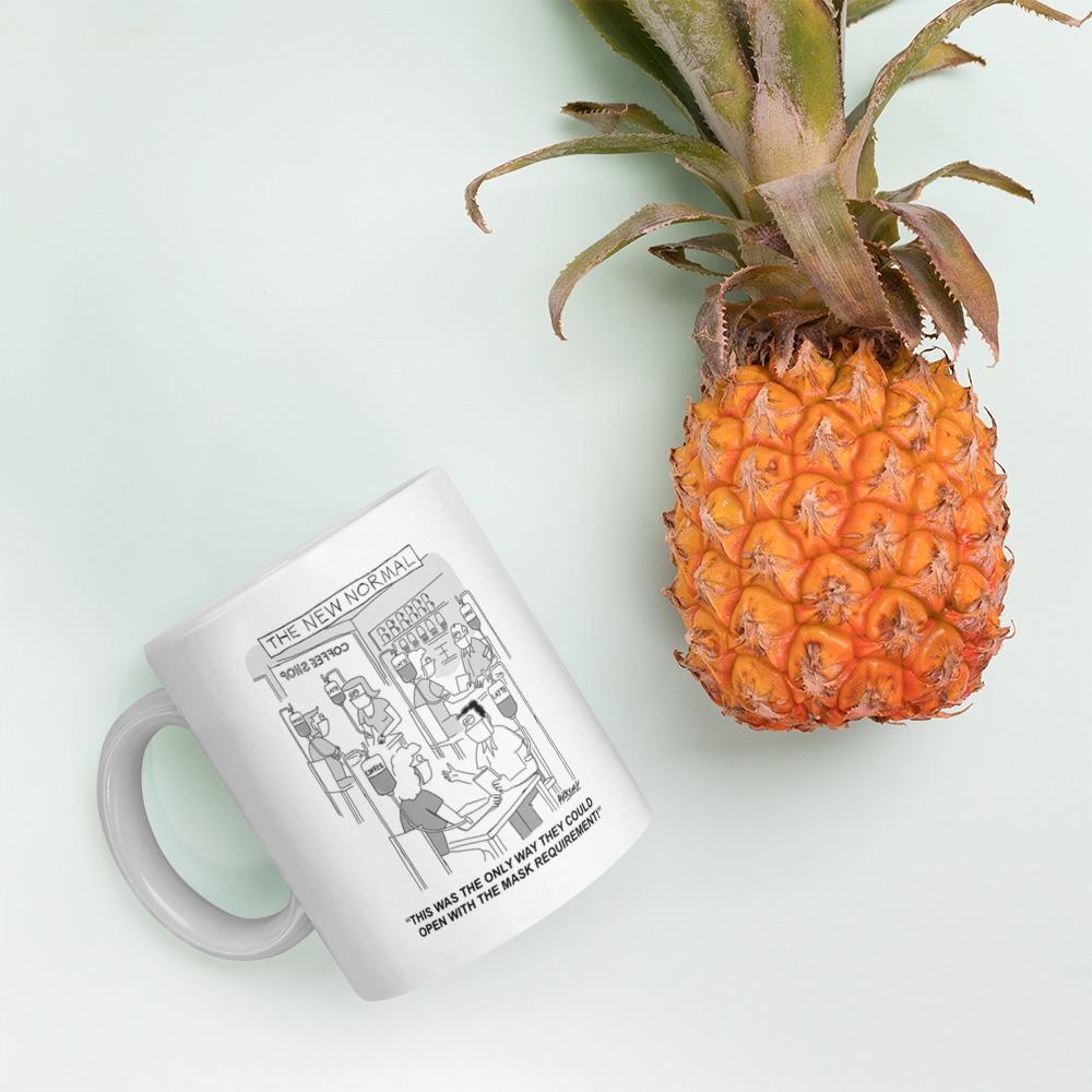 White Glossy Mug