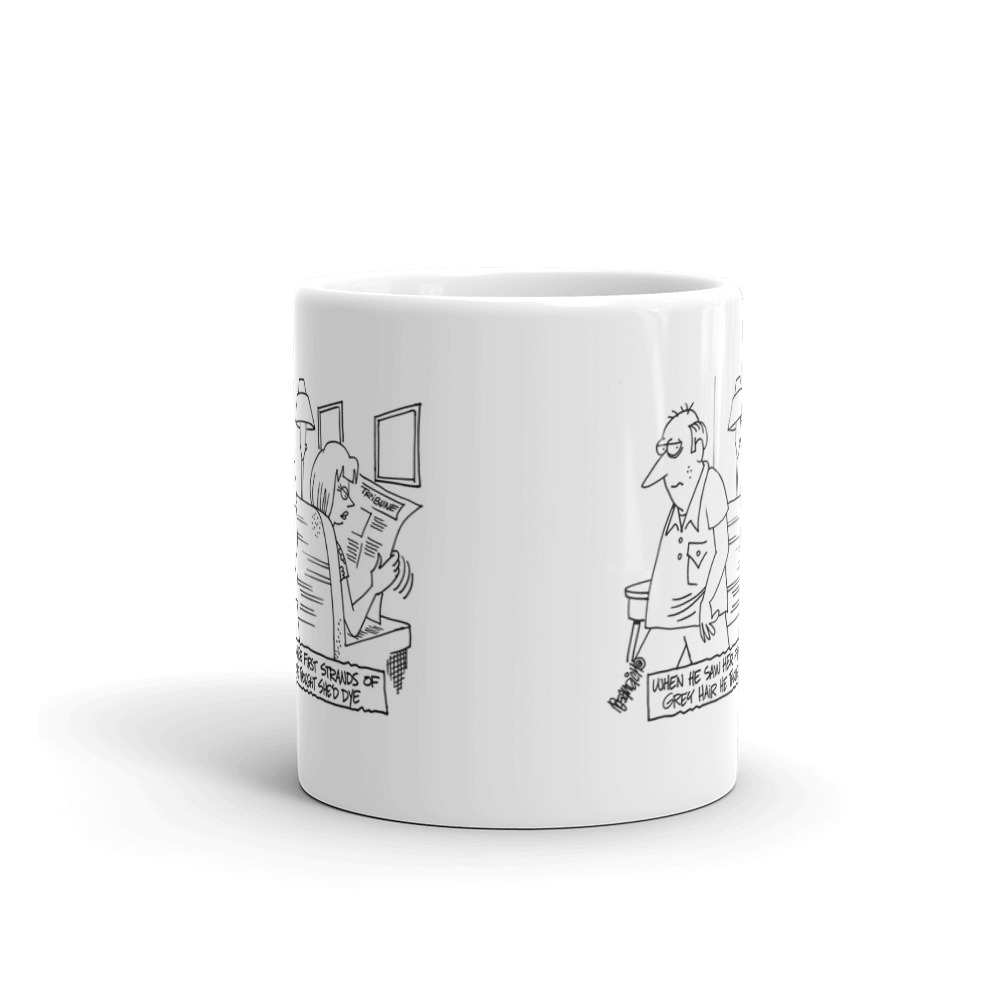 White Glossy Mug