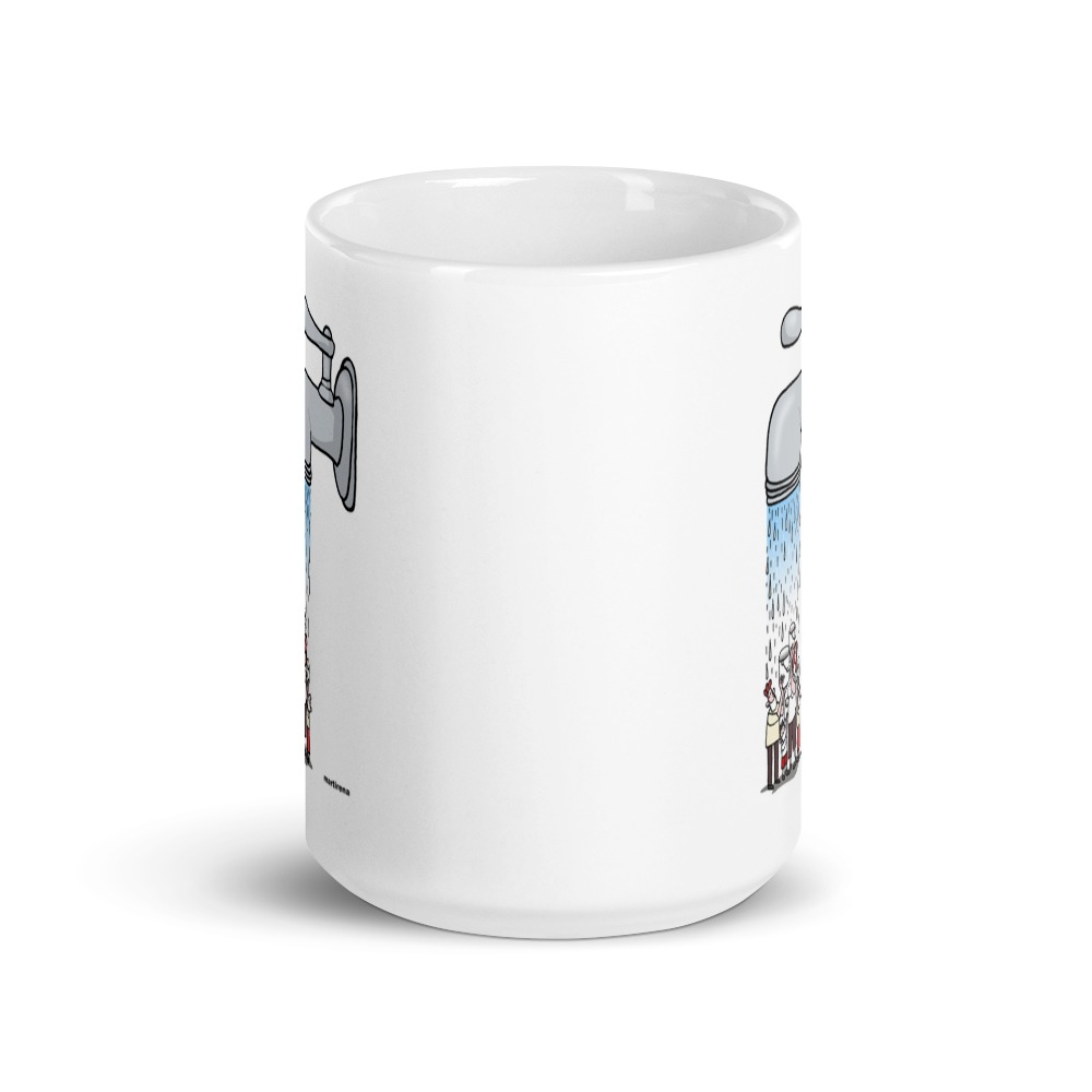 White Glossy Mug