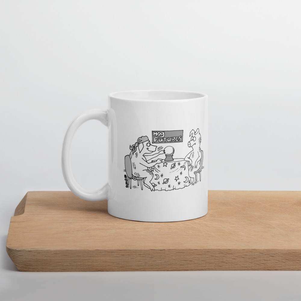White Glossy Mug