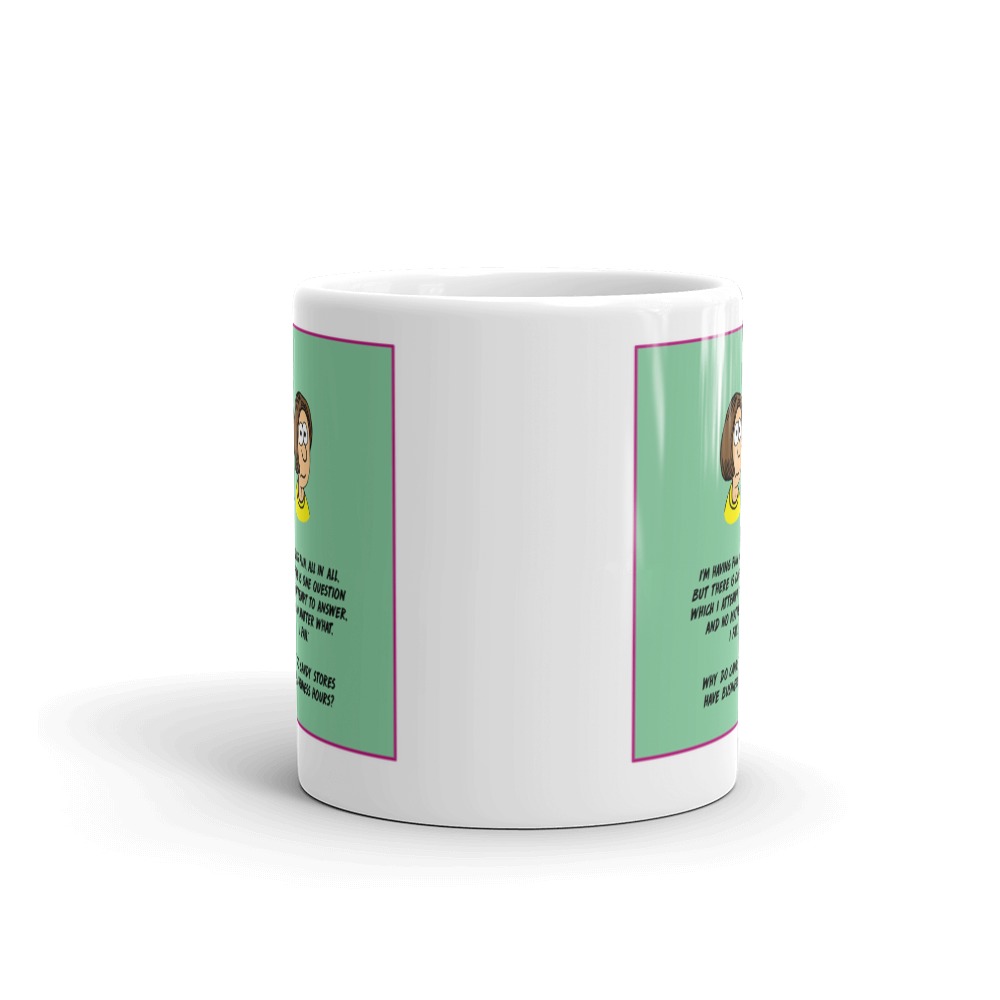 White Glossy Mug