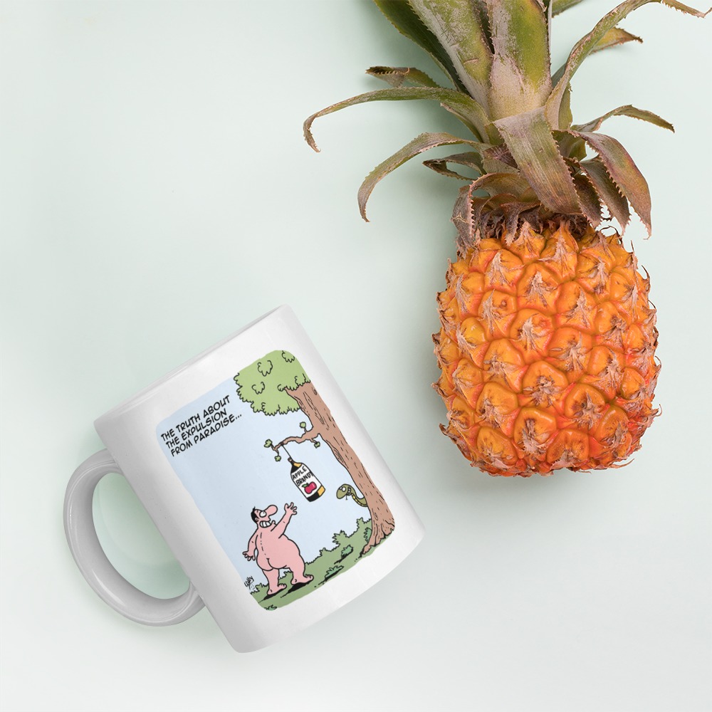 White Glossy Mug