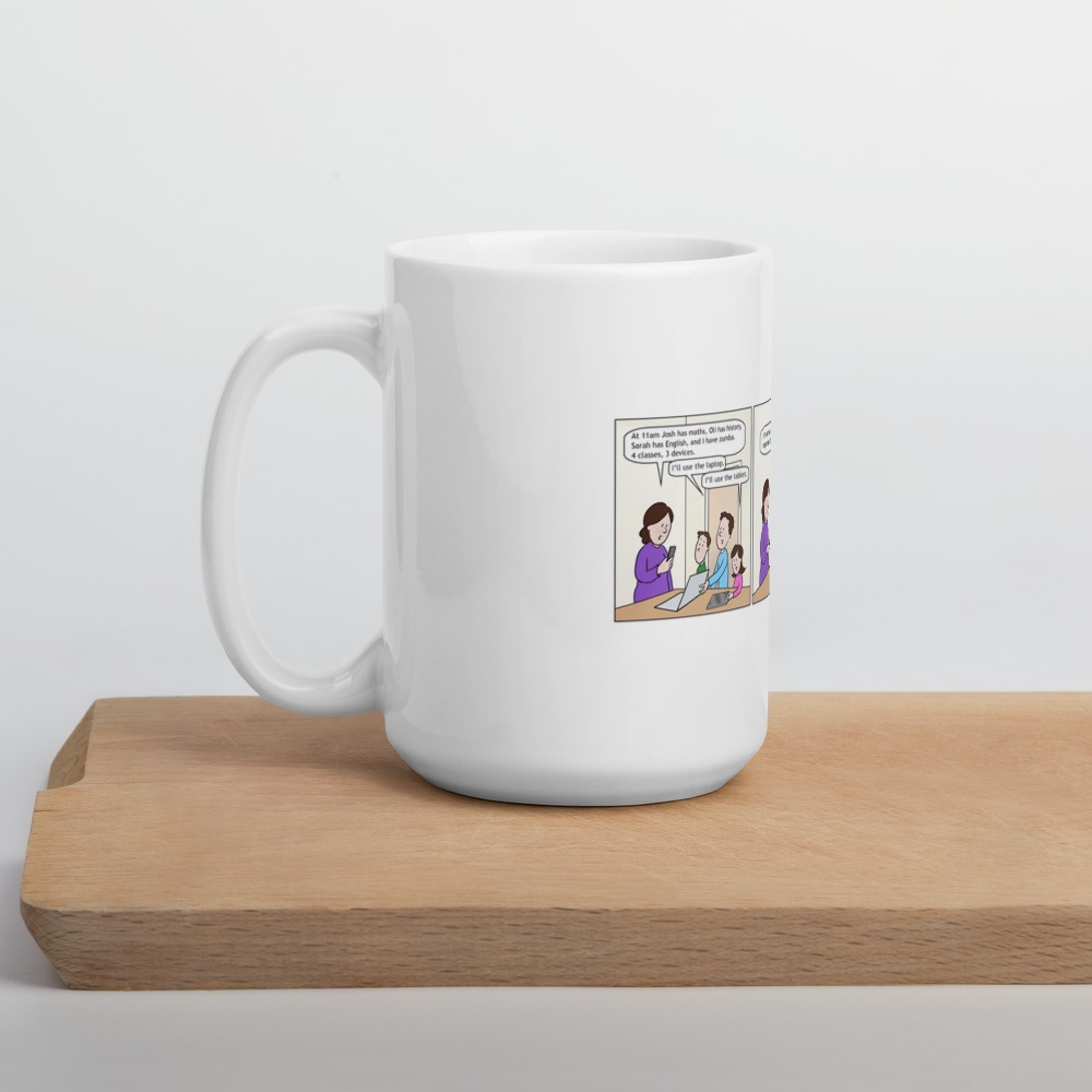 White Glossy Mug