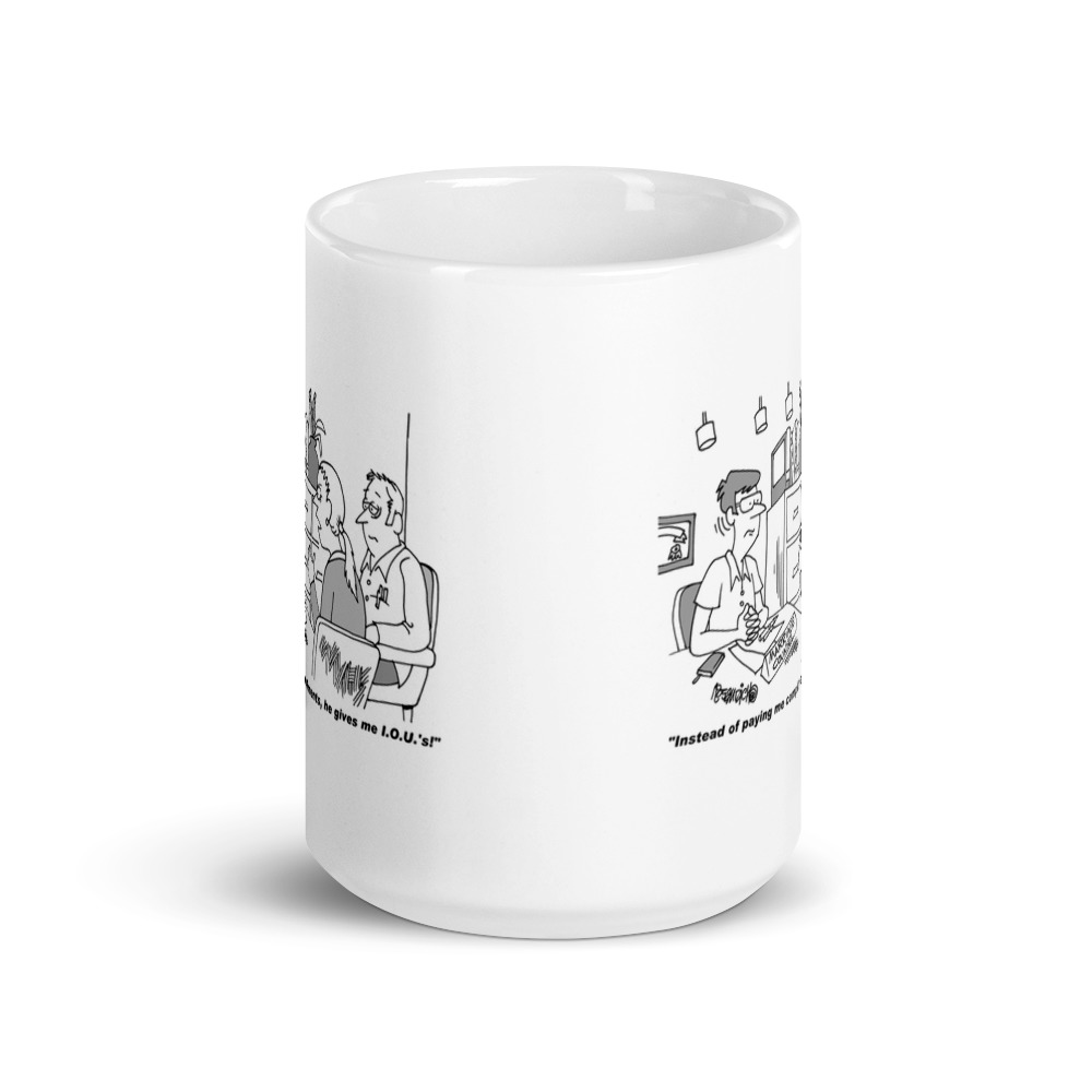 White Glossy Mug