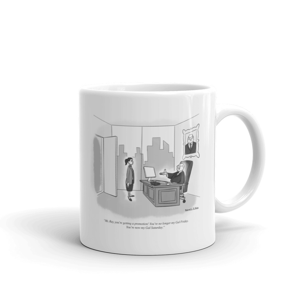 White Glossy Mug
