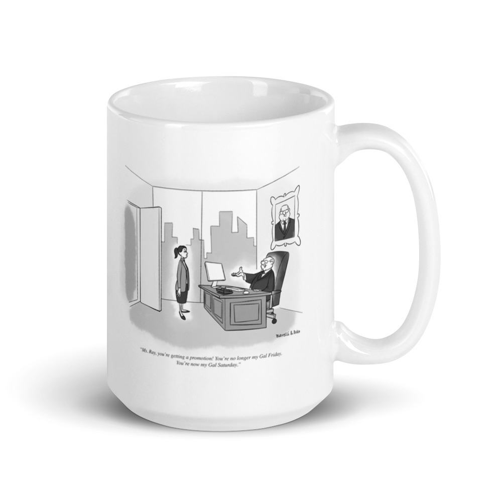 White Glossy Mug