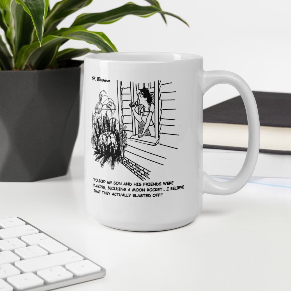 White Glossy Mug
