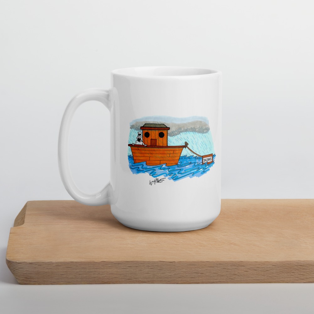 White Glossy Mug