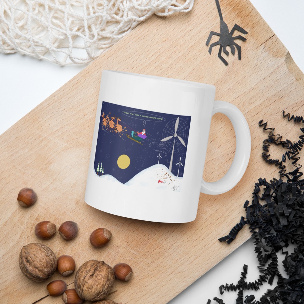 White Glossy Mug