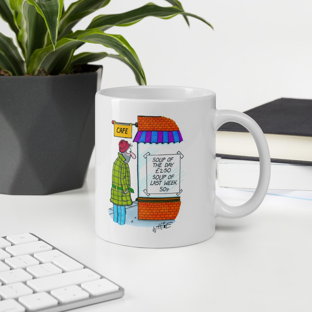 White Glossy Mug
