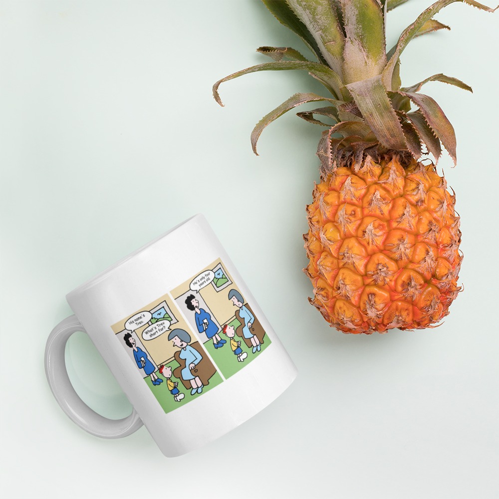White Glossy Mug
