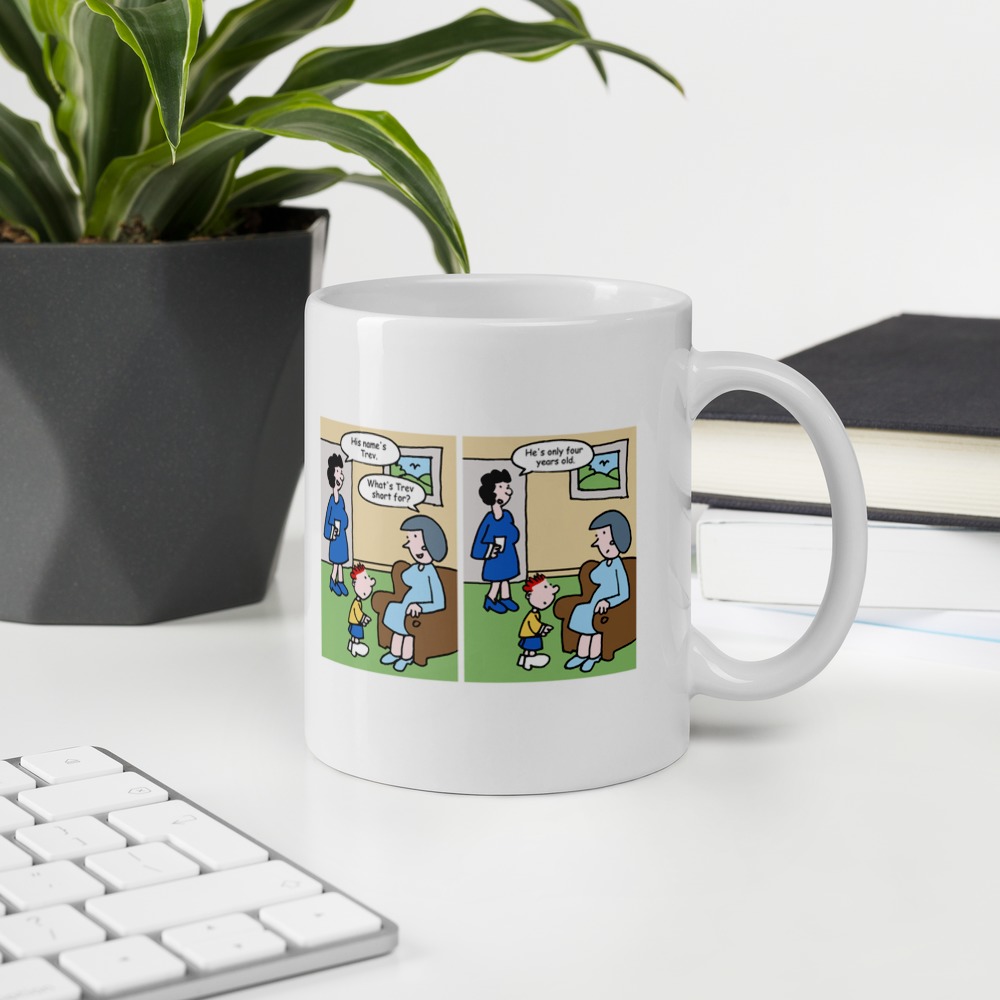 White Glossy Mug