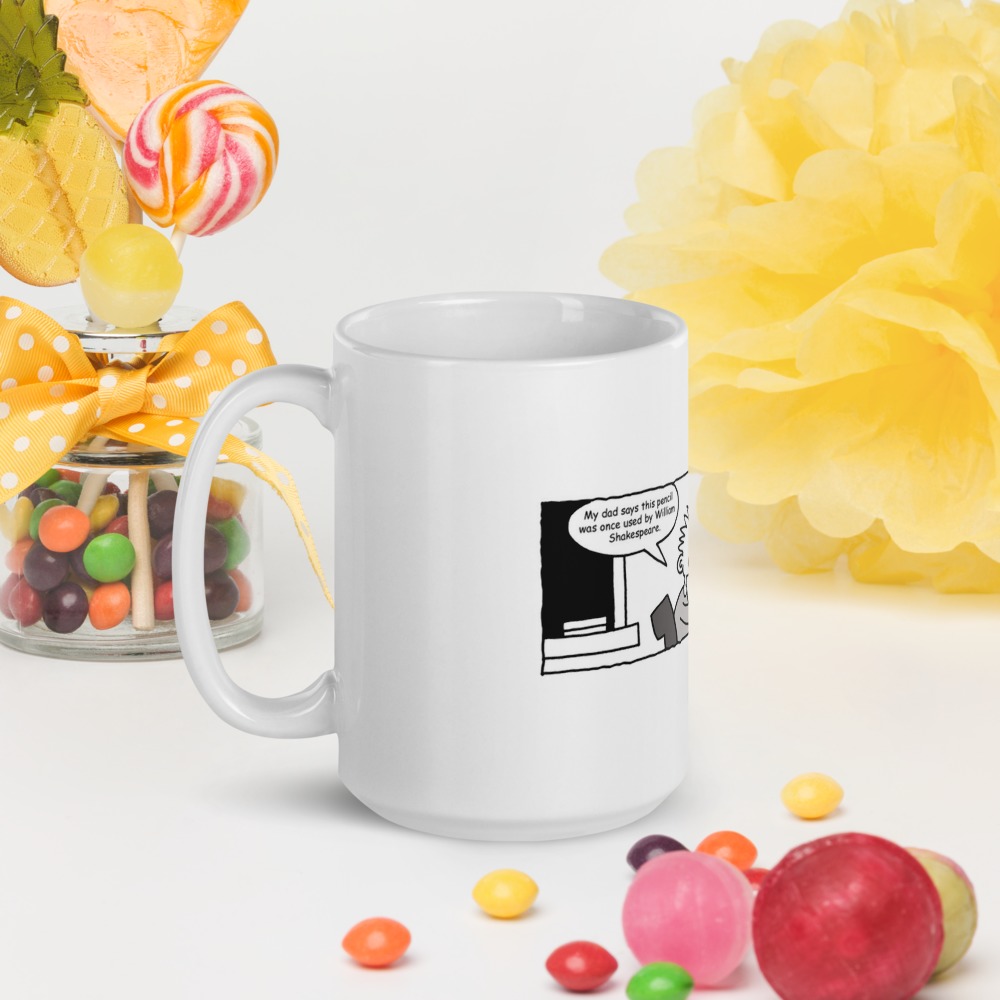 White Glossy Mug