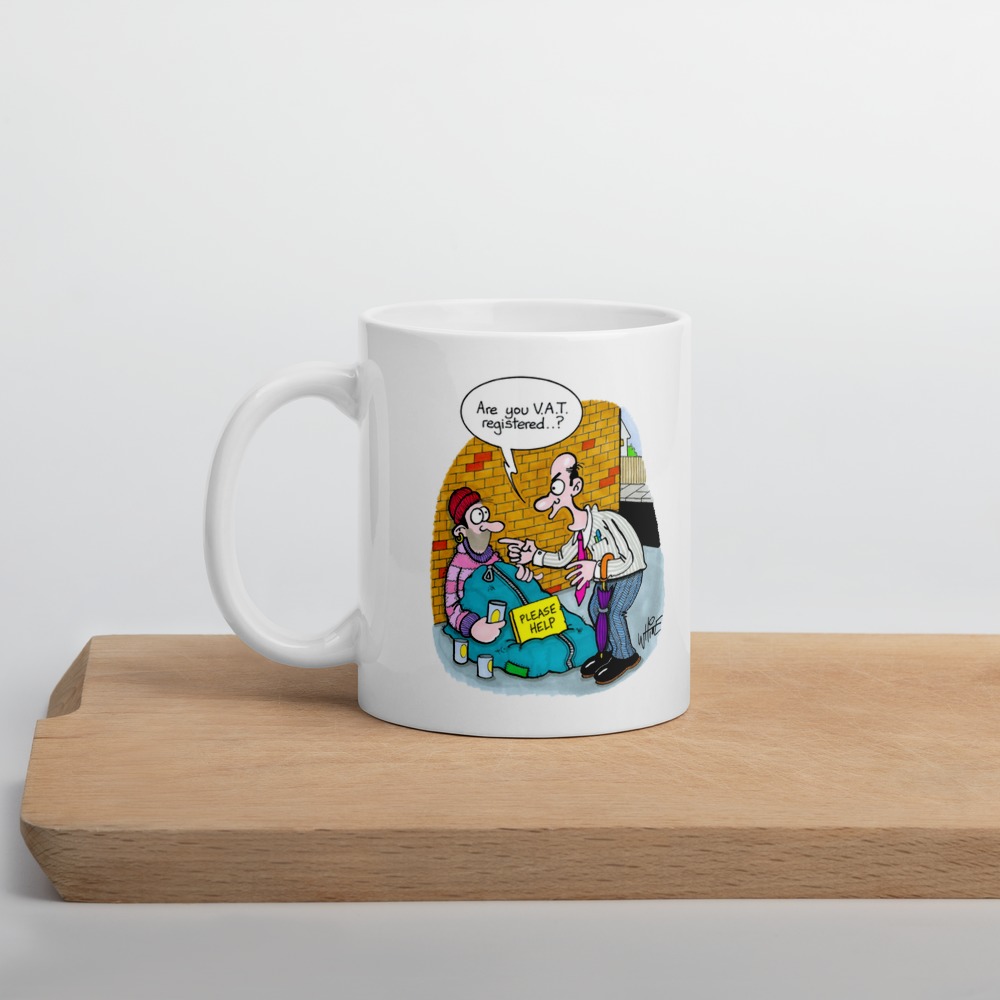 White Glossy Mug