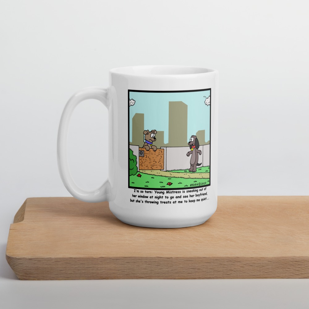 White Glossy Mug