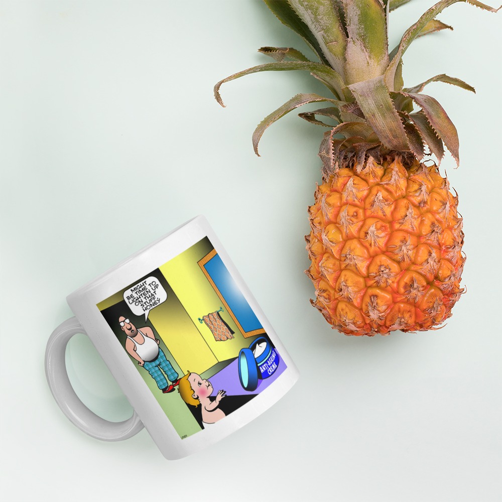 White Glossy Mug