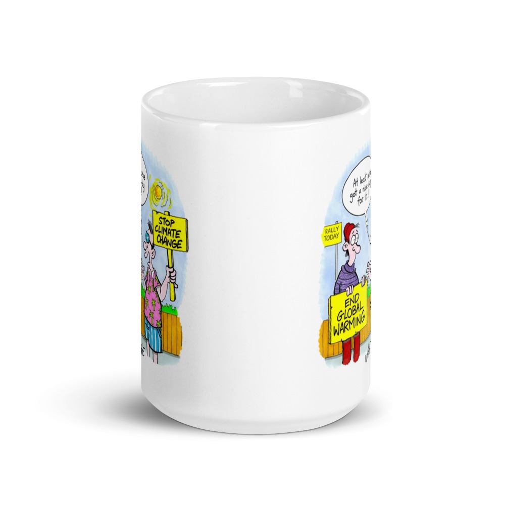 White Glossy Mug