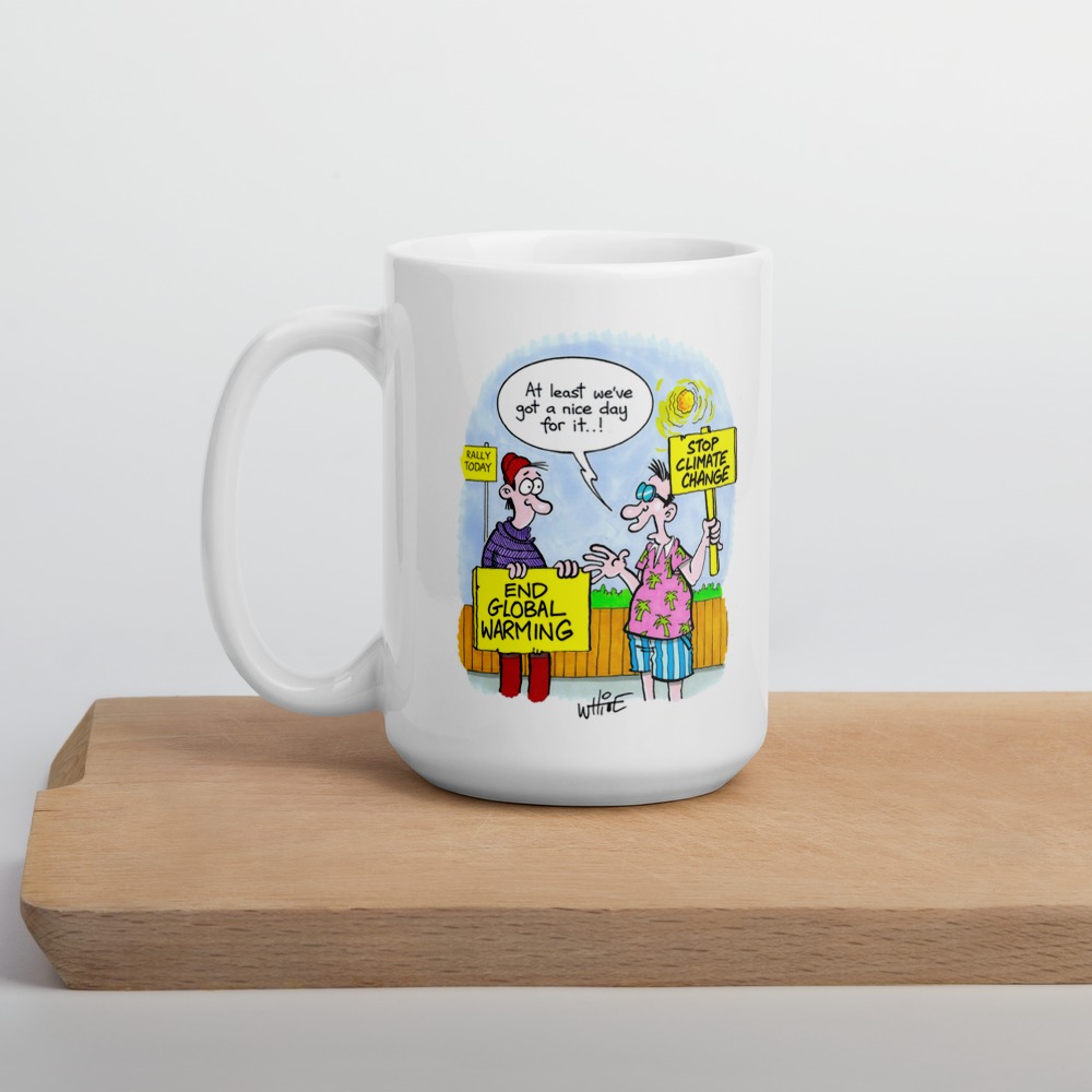 White Glossy Mug