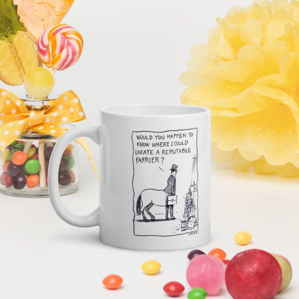White Glossy Mug