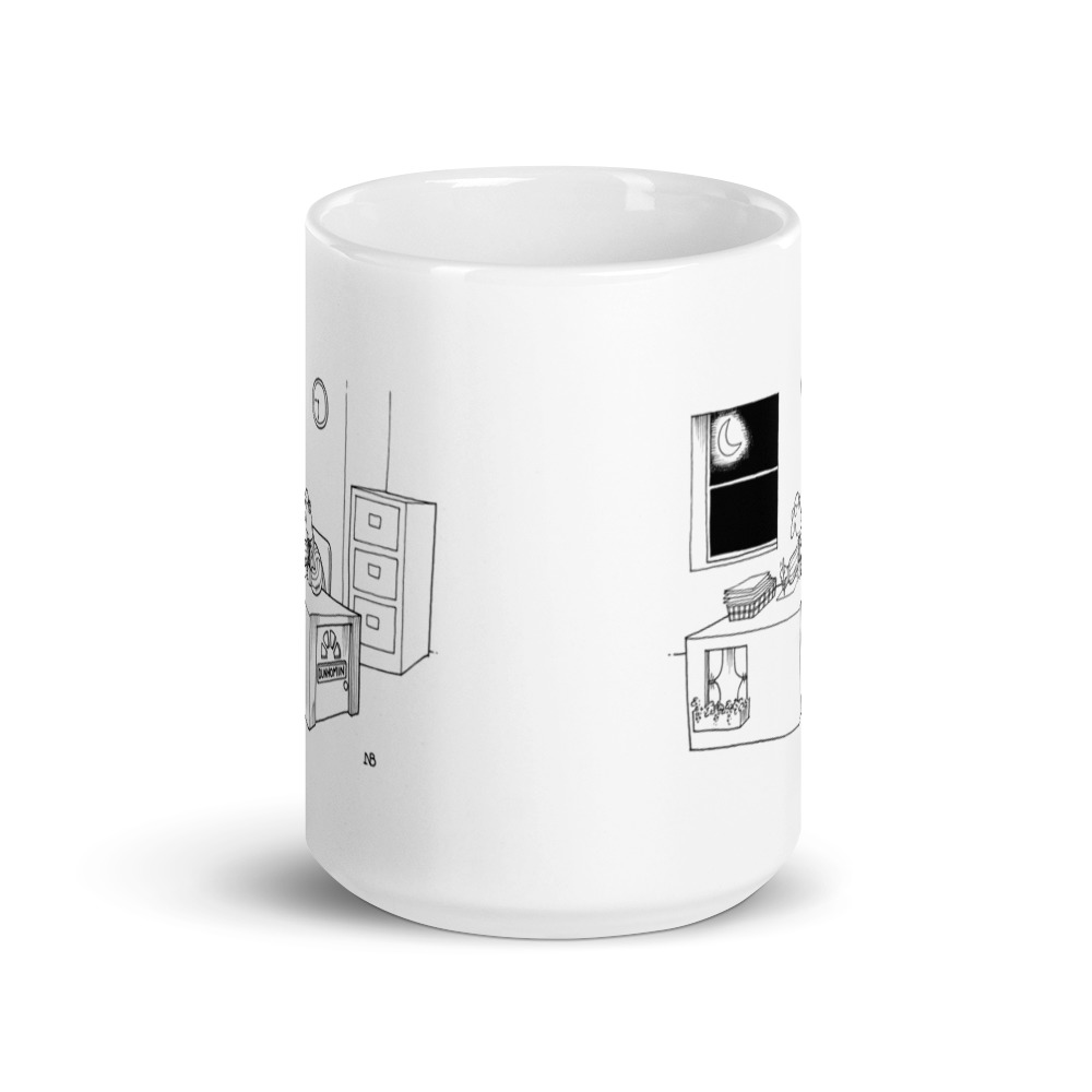 White Glossy Mug
