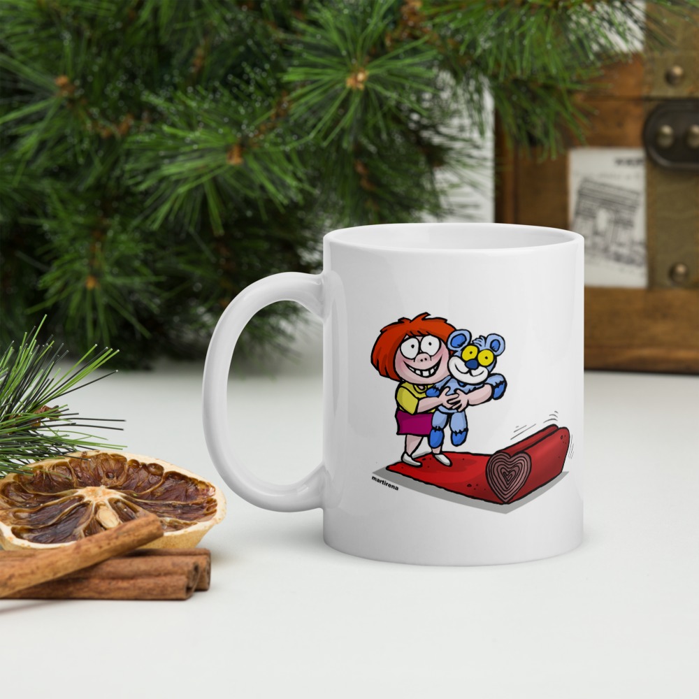 White Glossy Mug