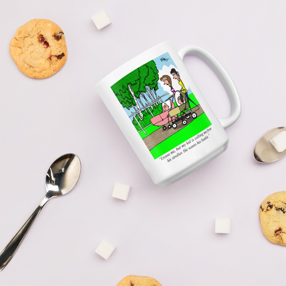 White Glossy Mug
