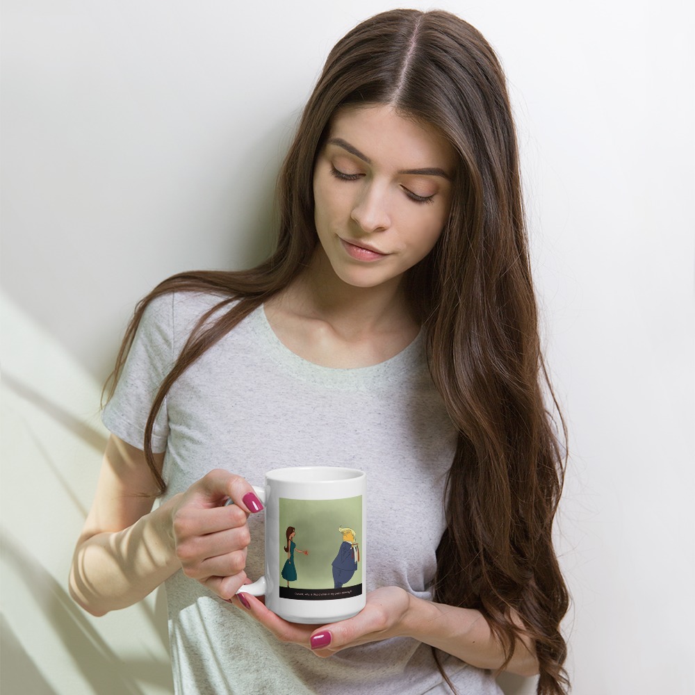 White Glossy Mug