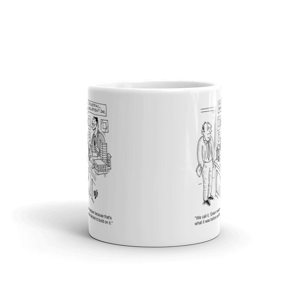 White Glossy Mug