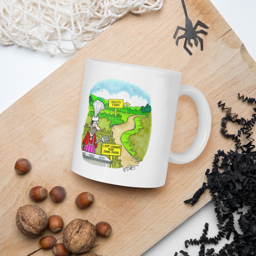 White Glossy Mug