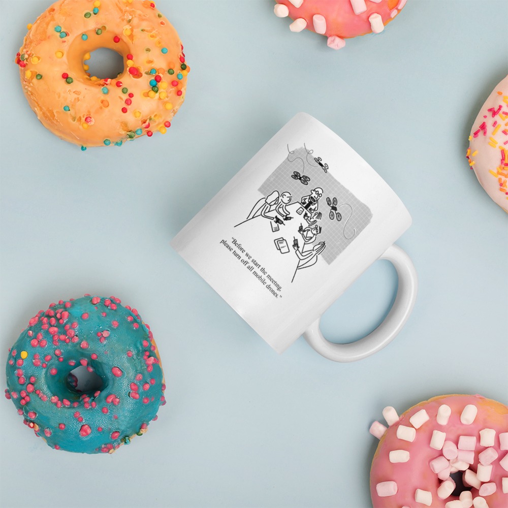 White Glossy Mug