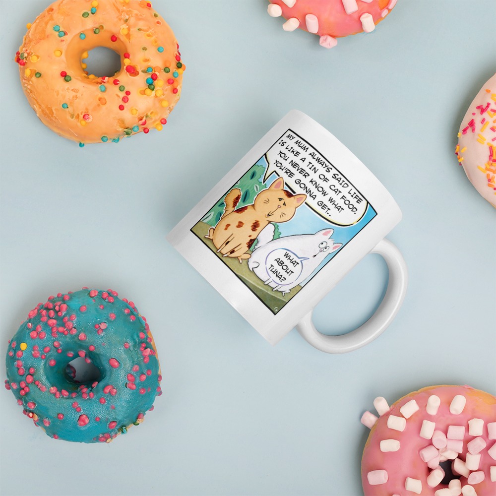 White Glossy Mug