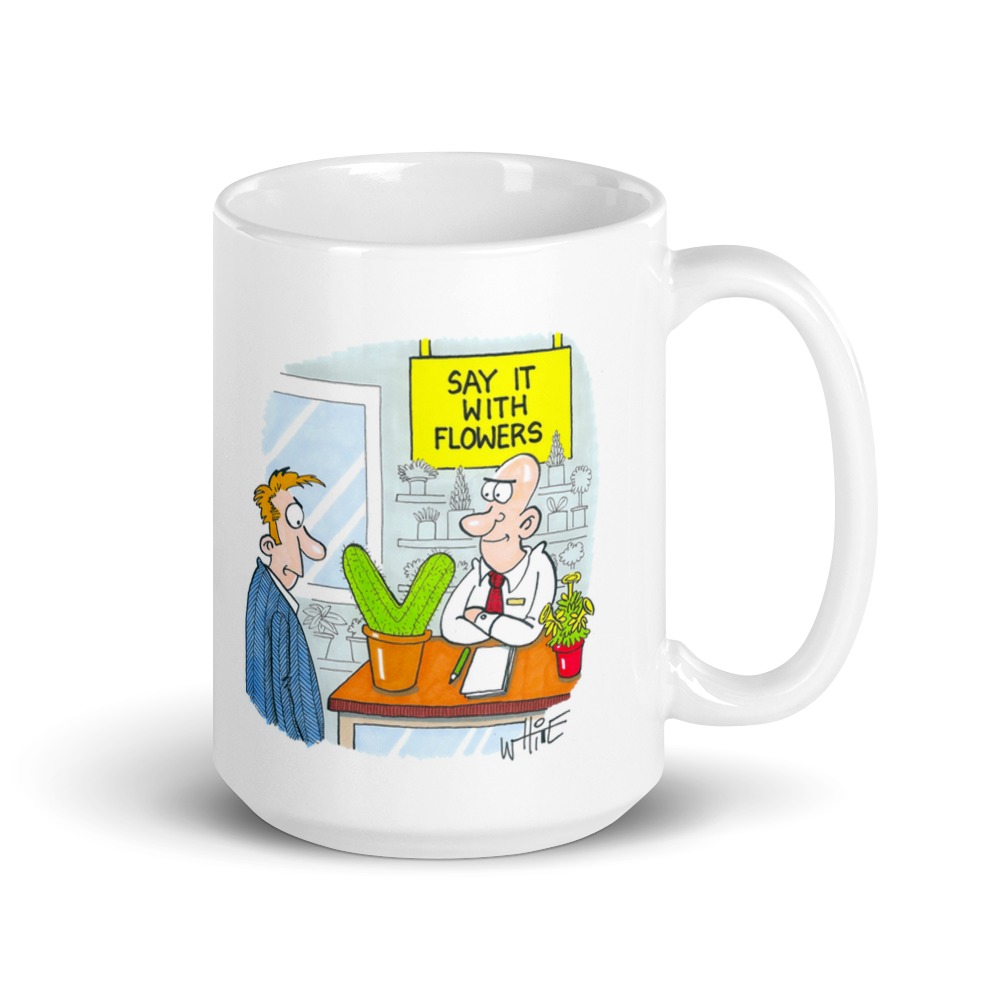White Glossy Mug