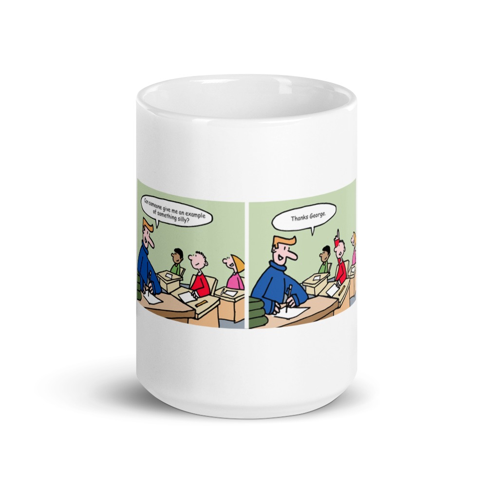 White Glossy Mug