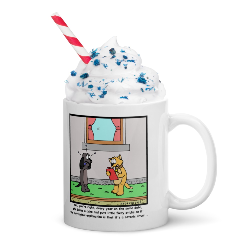 White Glossy Mug