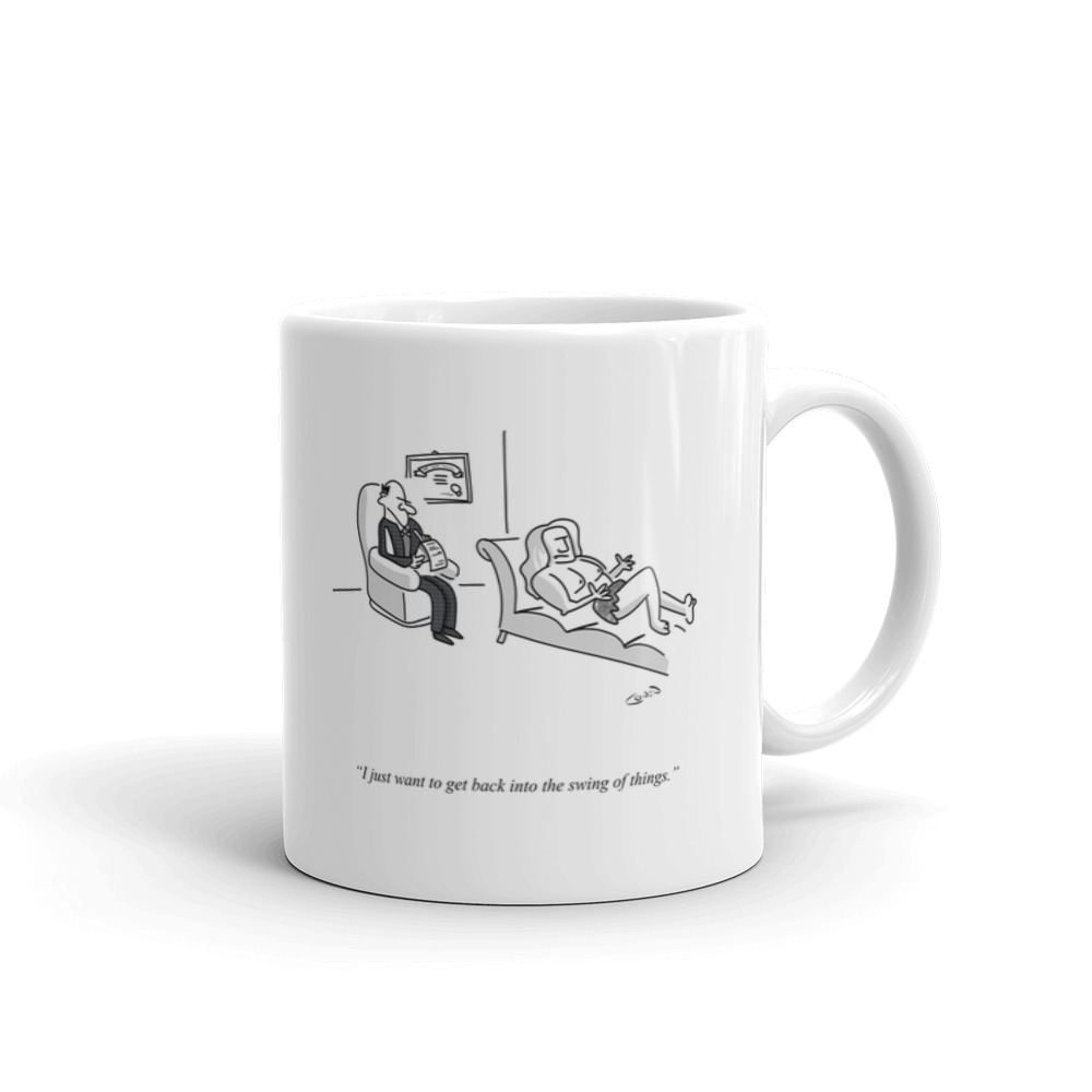 White Glossy Mug