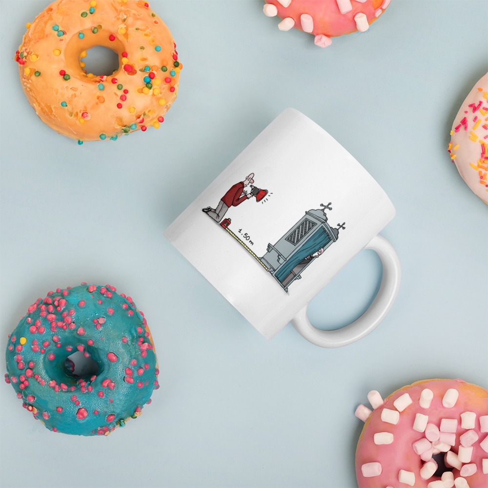 White Glossy Mug