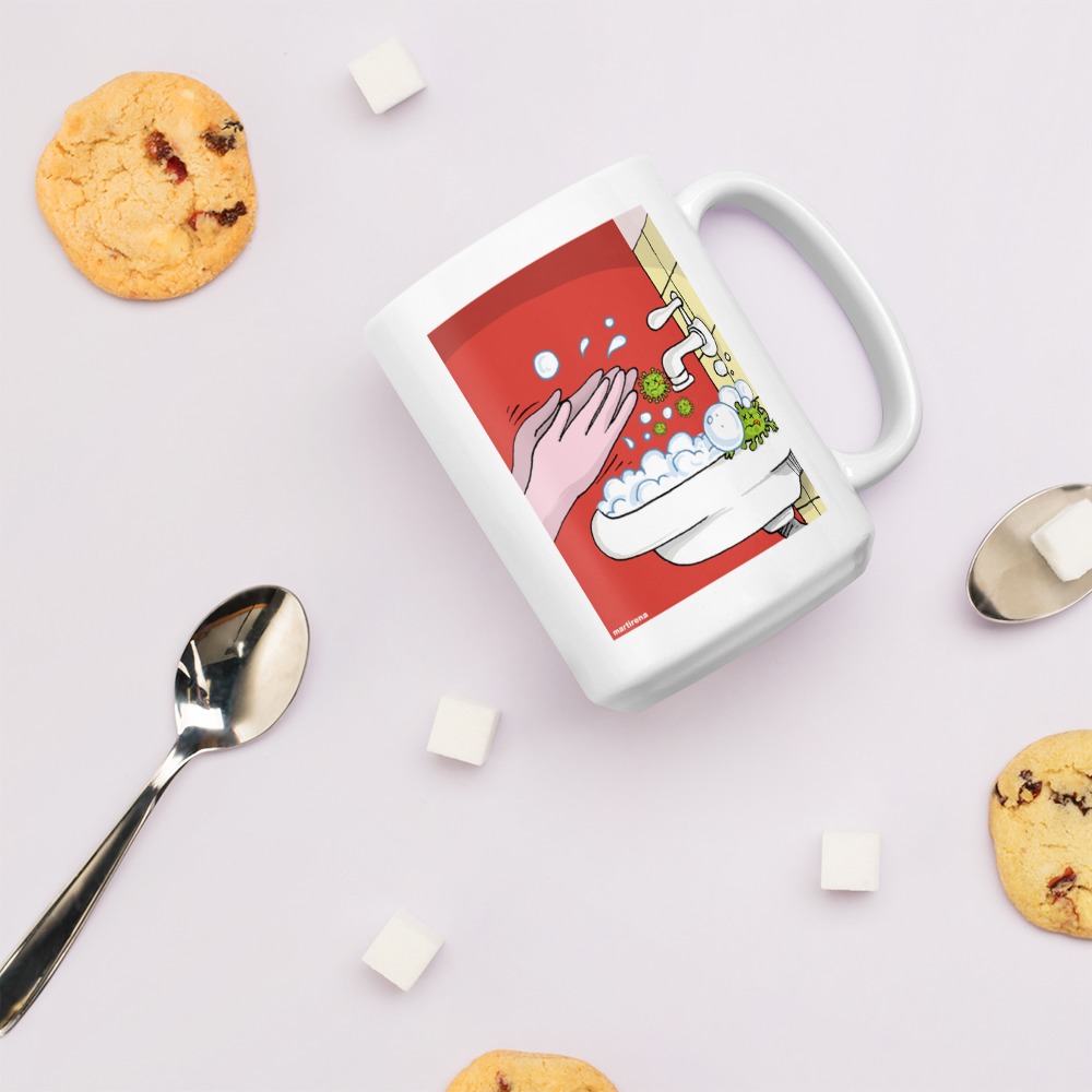 White Glossy Mug