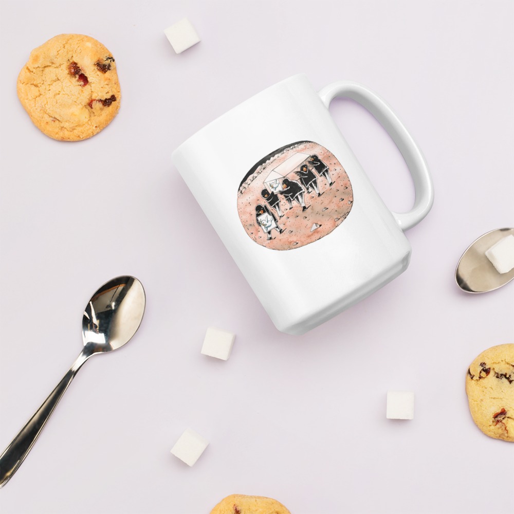 White Glossy Mug