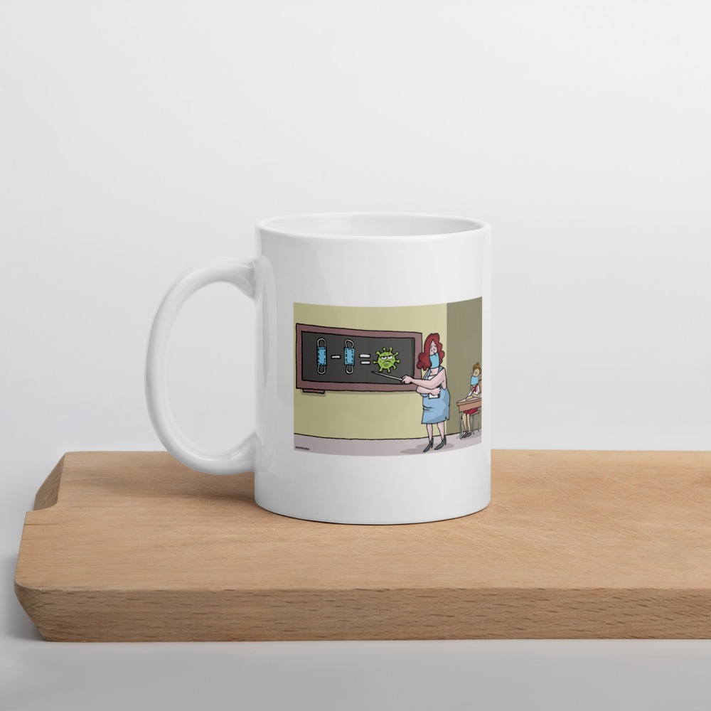 White Glossy Mug