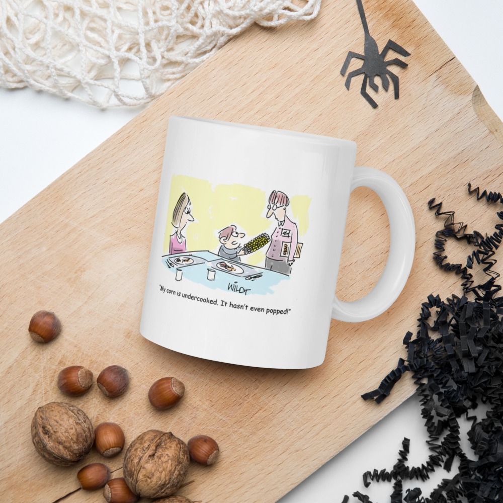 White Glossy Mug