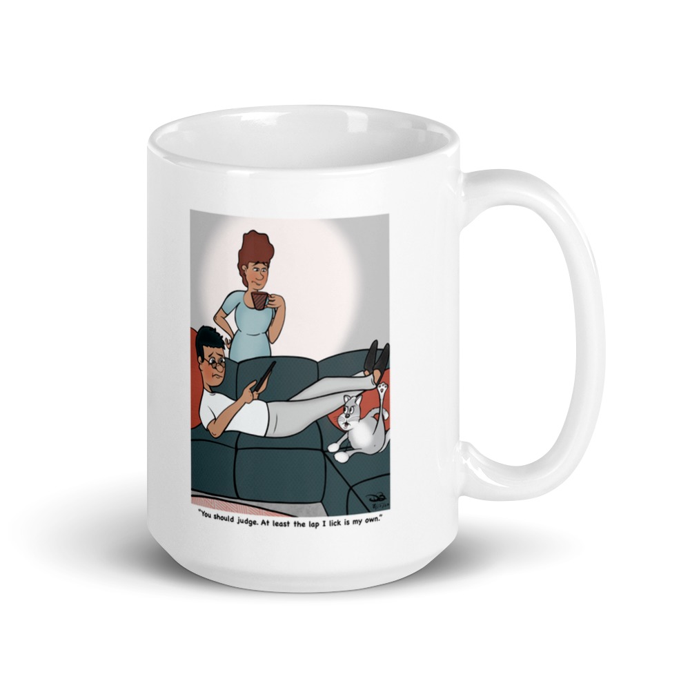 White Glossy Mug