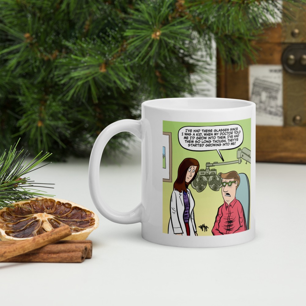 White Glossy Mug